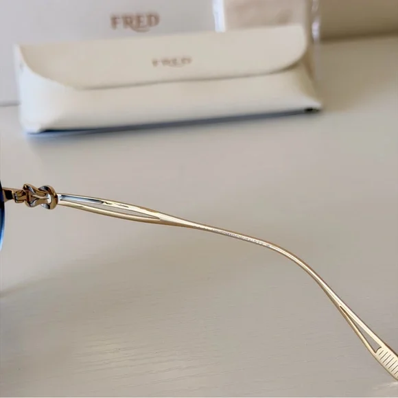 New! Fred Blue Gradient Sunglasses, FG40058U 30W, Authentic - Picture 11 of 14